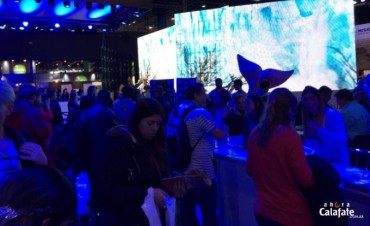 Gran concurrencia de p&uacute;blico al Stand de El Calafate