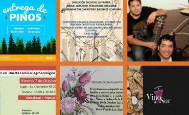 LA AGENDA DEL FIN DE SEMANA