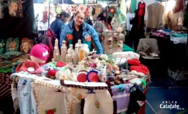 Artesanos de El Calafate en San Juli&aacute;n 