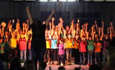 Ni&ntilde;os de El Chalt&eacute;n participan de Encuentro Coral
