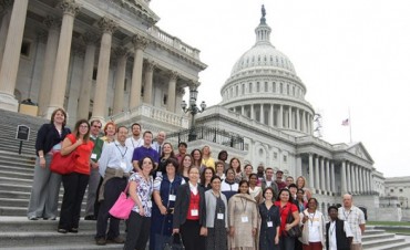 Docentes  de Santa Cruz becados en Estados Unidos.