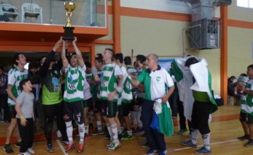 Alborada de Bariloche CAMPE&Oacute;N de la 1&deg; Copa M&aacute;ster de Futsal