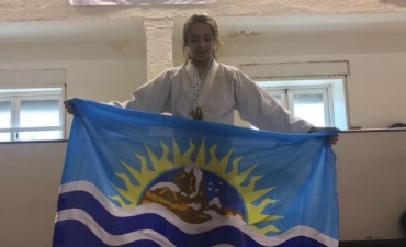Martina Bonfanti medalla de Bronce en el Judo de los Juegos Evita