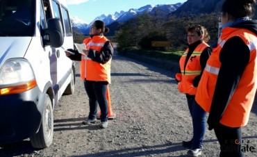Capacitan a inspectores de tr&aacute;nsito en El Chalt&eacute;n