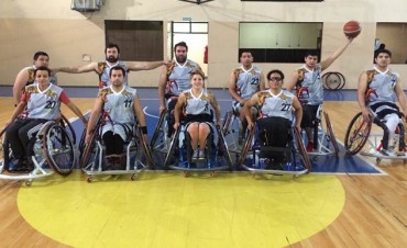 Crigal juega el cuadrangular final del basquet en silla de rueda