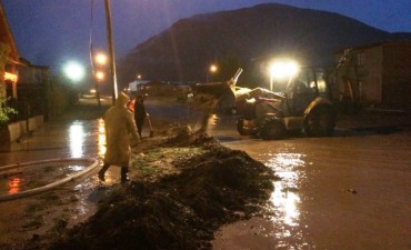 Lluvia r&eacute;cord en El Calafate