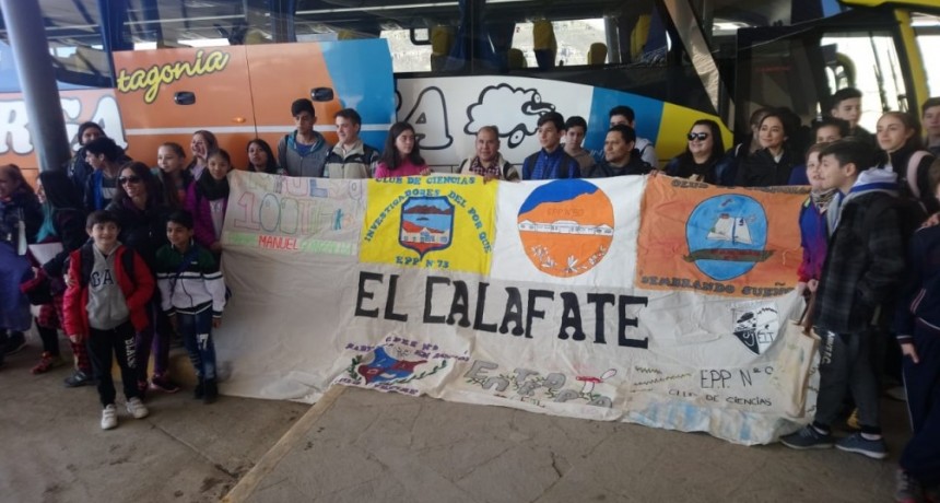 Alumnos de El Calafate y Tres Lagos clasificaron a la Feria Provincial de Ciencias