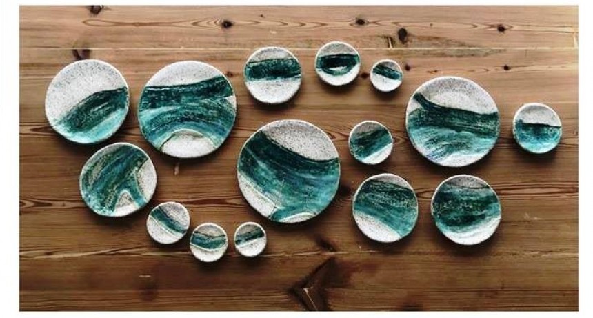 Artista calafate&ntilde;a expone en la Casa de Santa Cruz
