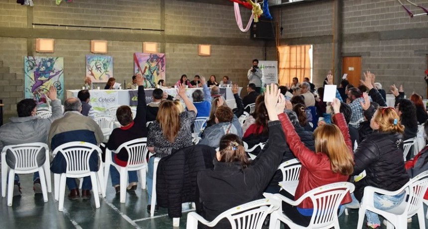 COTECAL. Aprobaron balances y reeligieron a Sandoval 