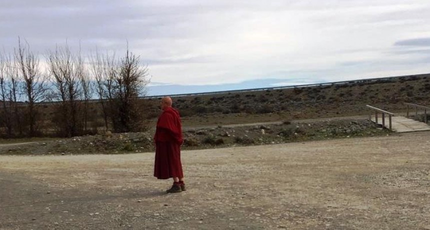 Famoso Monje Budista medit&oacute; en las monta&ntilde;as de El Chalt&eacute;n