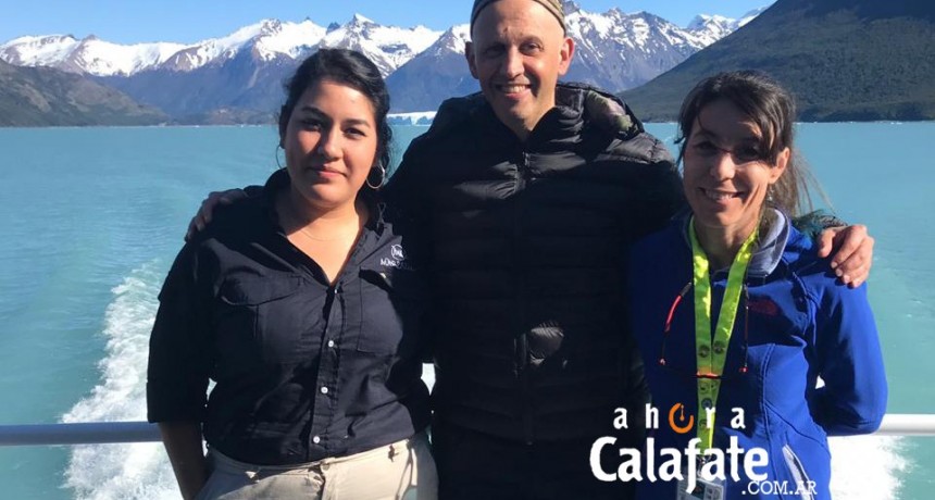 Bergman pasea en los glaciares