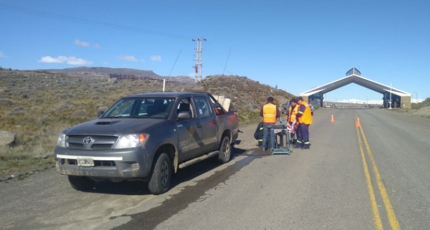 Comienzan tareas de reparaci&oacute;n en ruta de acceso