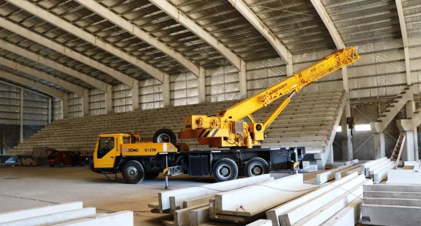 El Micro Estadio va tomando forma
