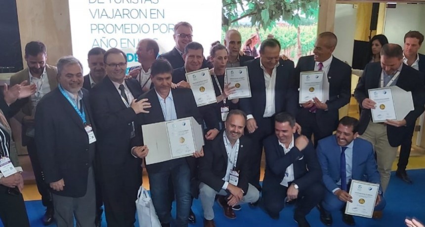FIT 2019. Glaciar Perito Moreno recibi&oacute; el diploma de "Maravilla Natural Argentina"