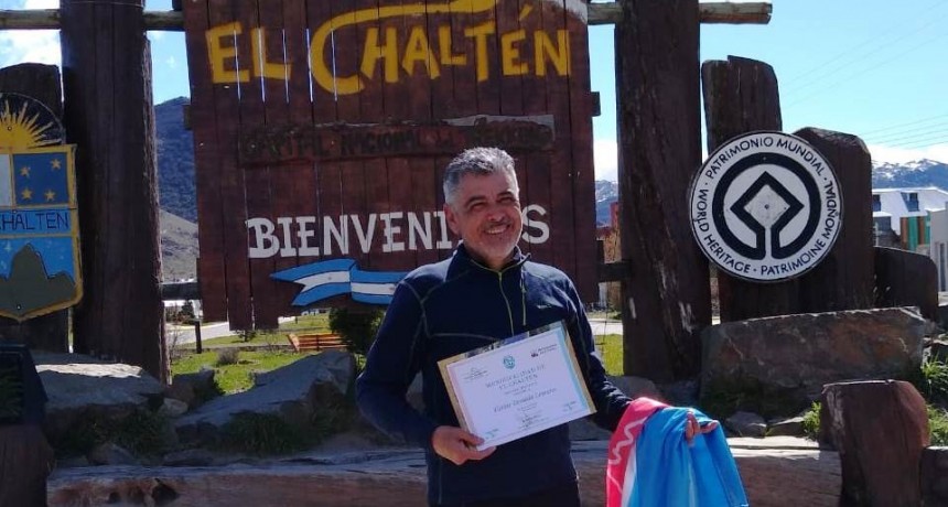 El primer veterano de Malvinas &ldquo;Visitante Ilustre&rdquo; de El Chalt&eacute;n