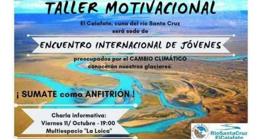 Taller y Concurso. &ldquo;El Calafate, Cuna del R&iacute;o Santa Cruz&rdquo;