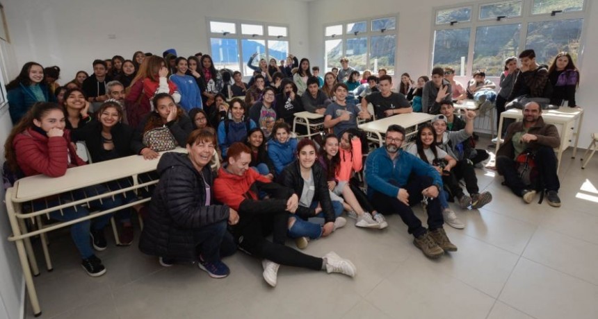 EL CHALTEN. Inauguraron el nuevo edificio del Colegio Secundario