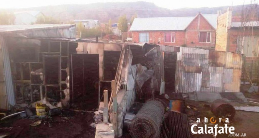 Incendio afect&oacute; una vivienda en el Linda Vista