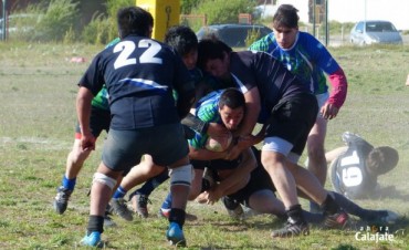 Rugby: Calafate y Coseba igualaron en 13 puntos
