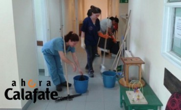 Protesta en el Puesto Sanitario de El Chalt&eacute;n