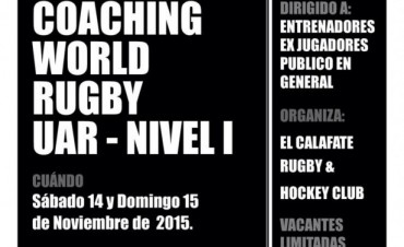 Curso de Entrenador de Rugby UAR I en El Calafate
