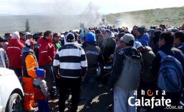 Reclamo e interna causan toma de UOCRA y corte de ruta.