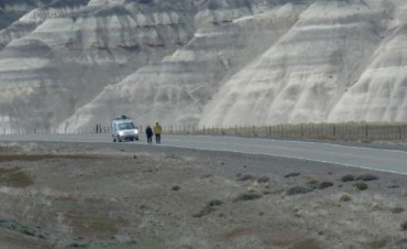 Corre Ruta 40 lleg&oacute; a El Calafate