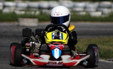 Thiago Levati segundo en el Karting Nacional