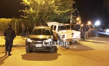 Camioneta policial impact&oacute; a un particular