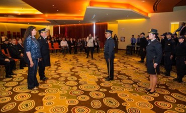 Polic&iacute;a reconoci&oacute; a su personal destacado.