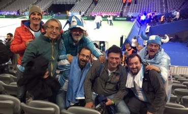 Argentina CAMPE&Oacute;N de la Copa Davis y El Calafate presente