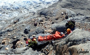 El Chalt&eacute;n. Primer rescate de monta&ntilde;a en la temporada