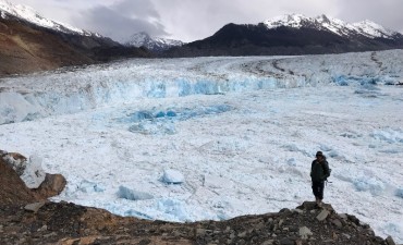 Dr&aacute;stico retroceso del Glaciar Viedma 