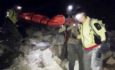 Rescatan a una mujer accidentada en el Parque Nacional