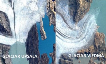 As&iacute; retrocedieron los glaciares Upsala y Viedma 