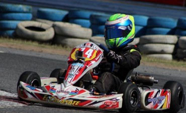 Thiago Levatti debut&oacute; en la Clase Promocional del Karting Regional