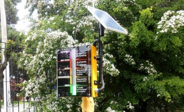 Instalaron un solm&aacute;foro en El Calafate