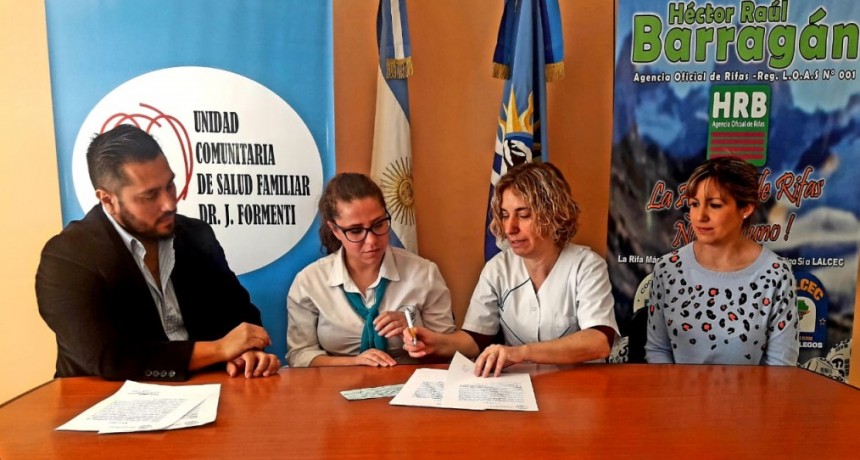 El Formenti recibi&oacute; premio de la Rifa Millonaria 