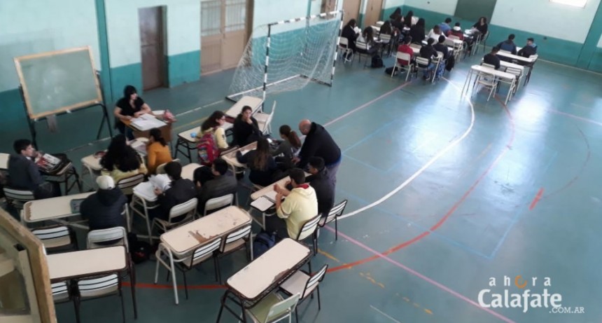Secundario 9. Clases discontinuas y en edificios prestados