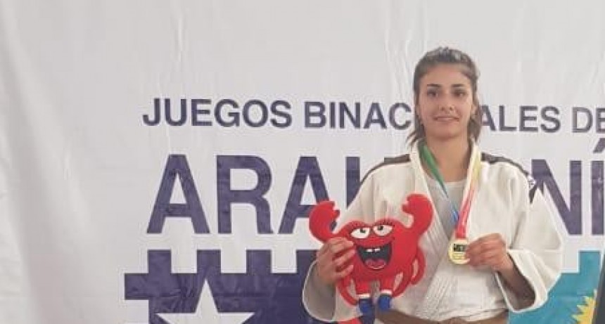 Bel&eacute;n Tittarelli medalla de oro en el judo de la Araucan&iacute;a
