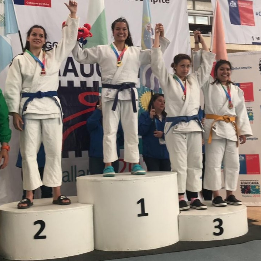 Araucan&iacute;a: Antonella Salazar gan&oacute; Medalla de Bronce 