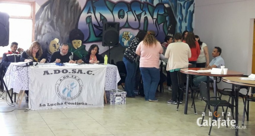 ADOSAC reitera reclamos pero sin hacer paro