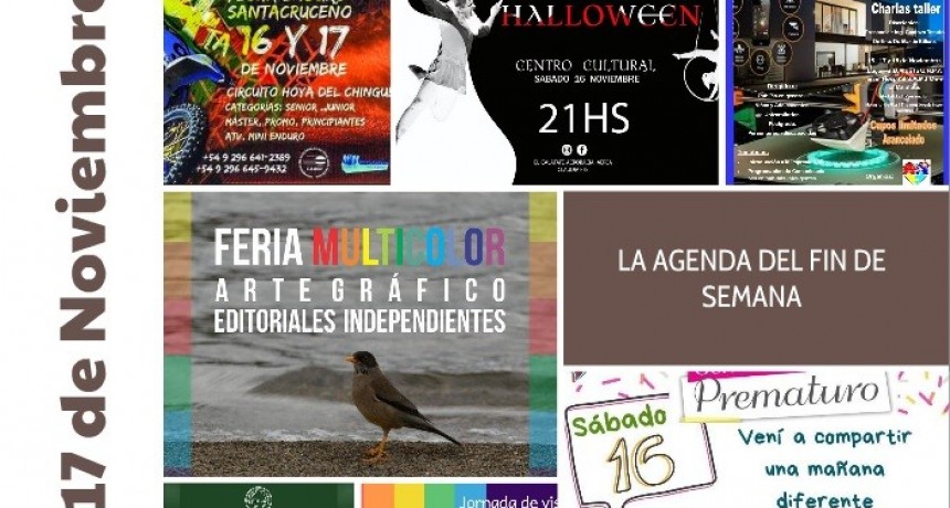 LA AGENDA DEL FIN DE SEMANA