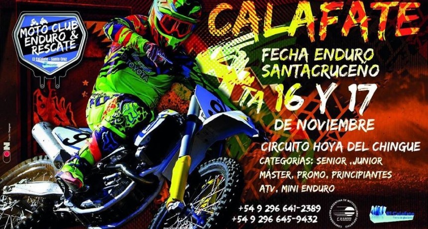 En El Calafate se corre la 4ta Fecha del Enduro Santacruce&ntilde;o