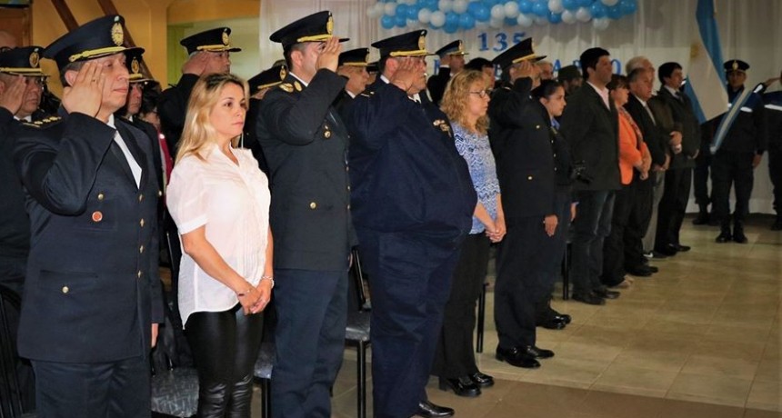 El Calafate celebr&oacute; los 135 a&ntilde;os de la Polic&iacute;a de Santa Cruz