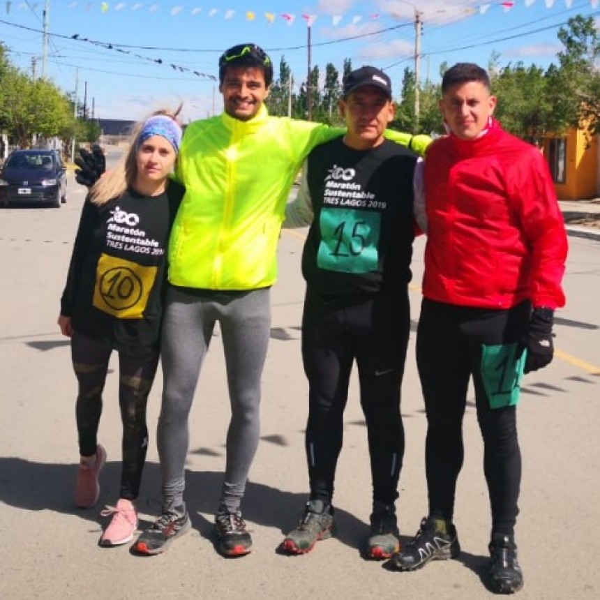 Natalia Vel&aacute;squez gan&oacute; la Marat&oacute;n Sustentable en Tres Lagos