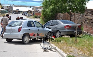 Accidente con suerte en el Lago Argentino