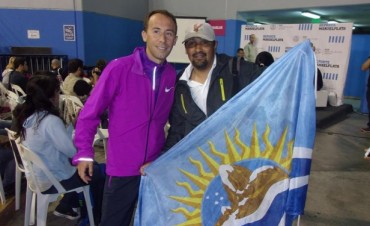 Un calafate&ntilde;o en la Marat&oacute;n de Mar del Plata