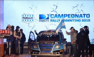 Rally de Los Glaciares: Mejor Rampa de Largada Ceremonial y Podio