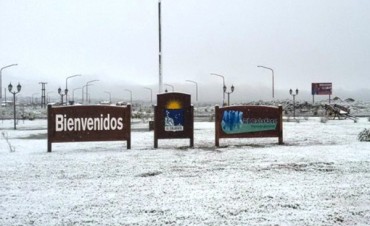 Hist&oacute;rico: La nieve lleg&oacute; a El Calafate
